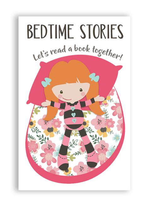 Bedtime Stories Magnetic Kids Bookmarks Girls Free Printable