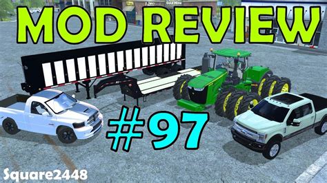 Farming Simulator 17 Mod Review 97 2018 F350 Ram Pj And Dump Trailer