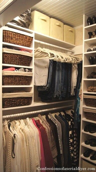 Keeping a laundry basket in the closet, placing your dresser near your bed, and having hooks for. 20 Organization Ideas for Small Places - MessageNote
