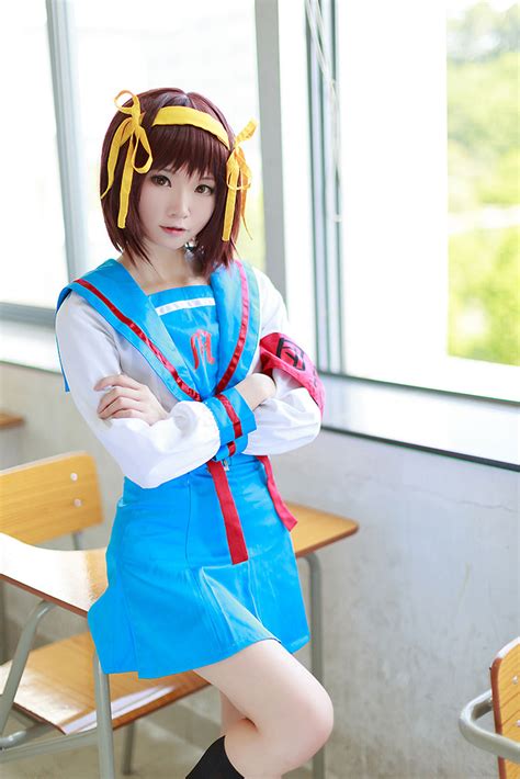 Thanh Lý Đồng Phục Nữ Sinh Cosplay Haruhi Suzumiya Giá Tốt Nhất Tại