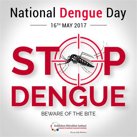 National Dengue Day Health Tips From Kokilaben Hospital