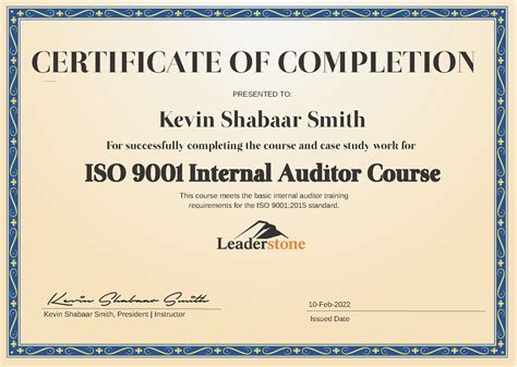 Iso 9001 Internal Auditor Training By Leaderstone® Leaderstone