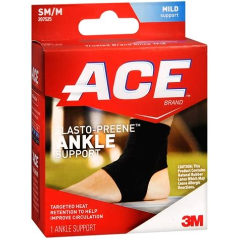 Ace Ankle Support Smmd 1 Each