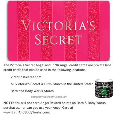 Victoria Secret Credit Card At Bath And Bodyworks