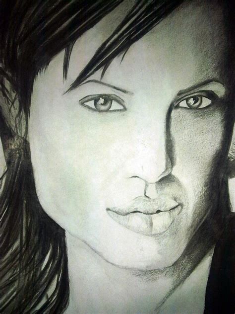Angelina Jolie Sketch Angelina Jolie Fan Art 29754846 Fanpop