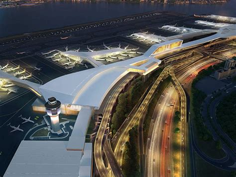 Terminal B Redevelopment Laguardia Airport New York Usa Airport