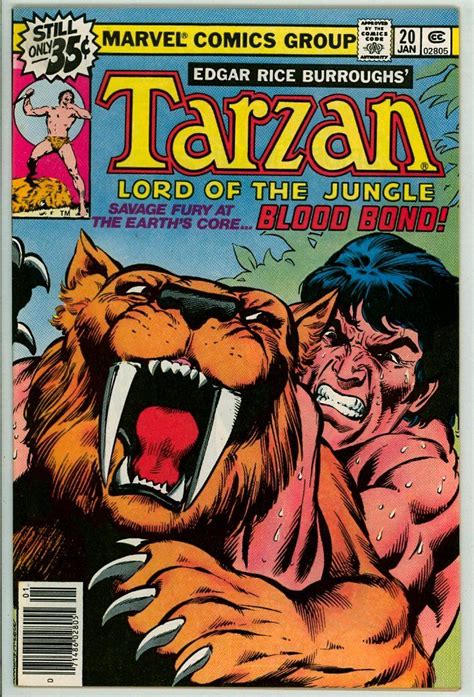 Tarzan Comic Book Covers