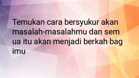 30++ Kata Kata Bersyukur Dengan Gambar - Gambar Tulisan