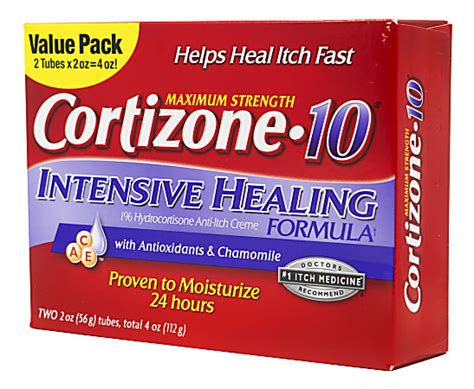 Cortizone 10 Maximum Strength Intensive Healing Hydrocortisone Anti
