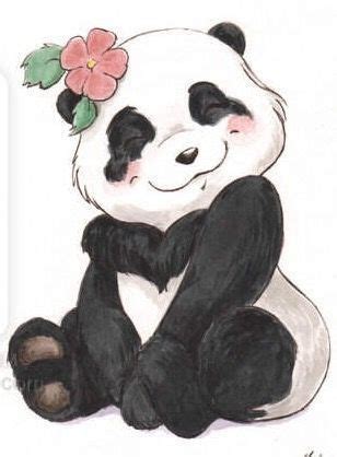 Pin by Jay on Panda | Panda art, Panda drawing, Cute drawings