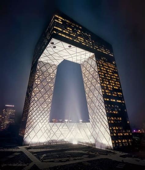 China Central Tv Headquarters Beijing Arquitectura Increíble