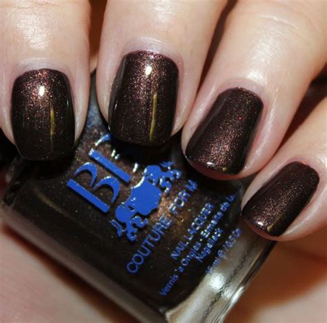 He is vain, selfish, cowardly, and morally deaf. Selfish - A deep chocolate brown with heavy gold shimmer and larger red glitter. | Couture nails ...