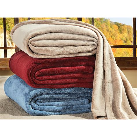 Cozy Plush Blanket 188965 Blankets And Throws At Sportsmans Guide