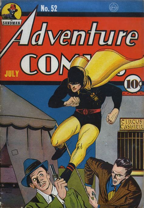 Days Of Adventure Adventure Comics 52 July 1940