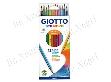 Matite Colorate Giotto Stilnovo Da 12 Pezzi De Negri