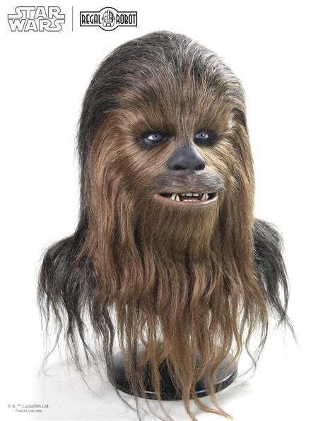 Life Sized Chewbacca Bust Signature Edition Regal Robot