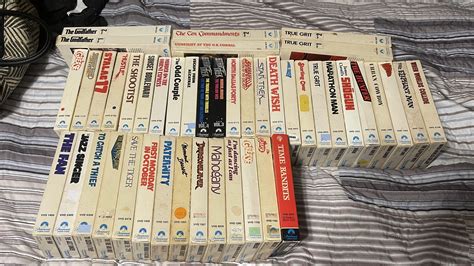 Heres My Entire Paramount Gatefold Box Vhs Collection From 1979 To 1982 Also I Included My