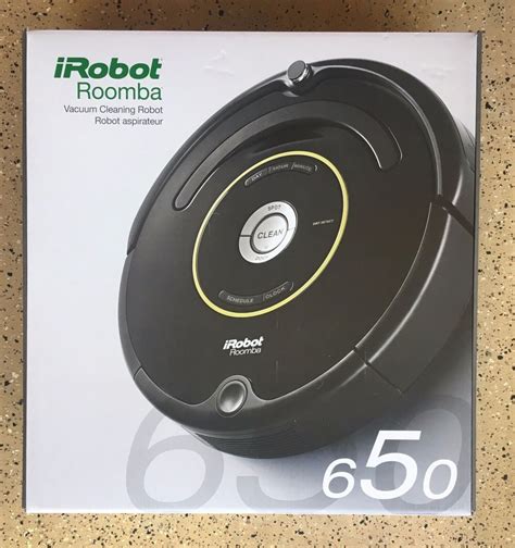Irobot Roomba 650 Wi Fi Vacuum Cleaning Robot With Aerovac Bin Black