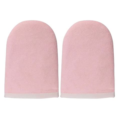Paraffin Wax Mitts For Hand Feetinsulated Mitt Heat Therapy Spa Pink