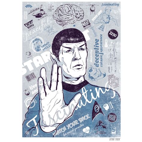 Star Trek Fine Art Print Spocks Brain Iwoot