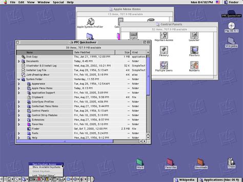Macos9screenshot2png 1024×768 Mac Os Mac Os 9 Apple Menu