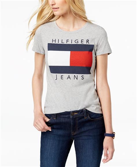 Also set sale alerts and shop exclusive offers only on shopstyle. Tommy Hilfiger Cotton Embroidered Logo T-Shirt, Created ...