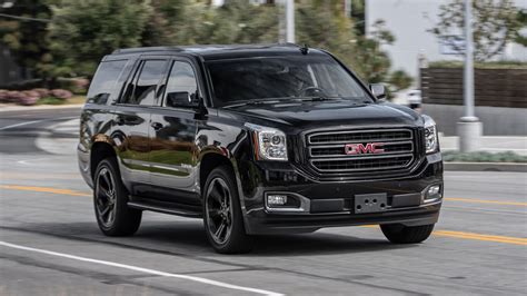 2019 Gmc Yukon Graphite Performance Edition First Test Blacked Out