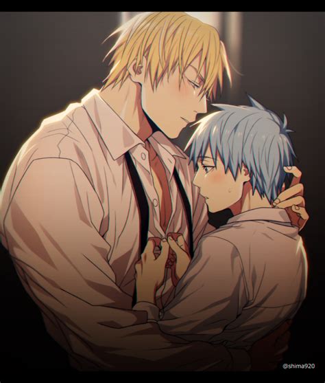 Kuroko Tetsuya And Kise Ryouta Kuroko No Basuke Drawn By Mashima