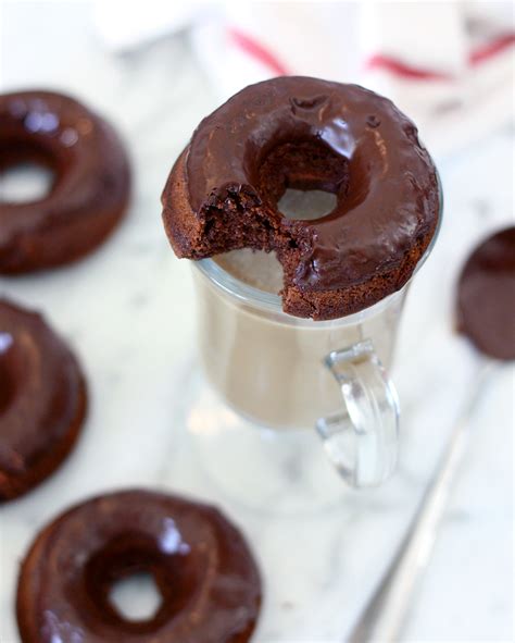 I've been making lots of baked donuts lately! Chocolate Baked Donuts - The Spunky Coconut