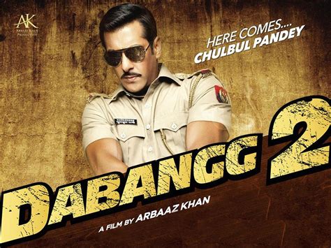 Salman Khans Dabangg 2 Gets Ua Certificate Bollywood Bubble