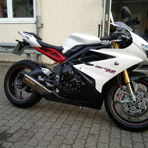 Daytona 675 R If You Change Your Exhaust To Arrow Do It Like This