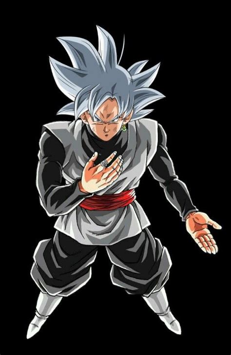 Goku Black Mastered Ultra Instinct Dragon Ball Super Personajes De