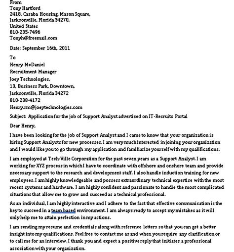She is responding to a number of job postings for business analyst positions in her new home. business analyst cover letter | unique-b