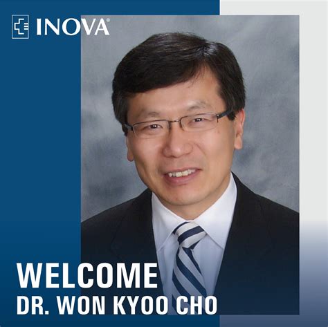 Inova Health on Twitter: "We are thrilled to welcome Dr. Won Kyoo Cho