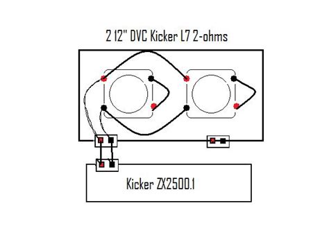 In this video we take two 2 ohm svc subwoofers up to a 4. Kicker Cvr 12 2 Ohm Wiring Diagram