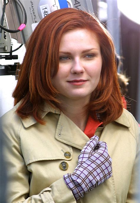 As Mary Jane In The Spider Man Series Kirsten Dunst Dyed Her