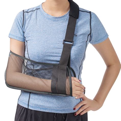 Arm Sling Breathable Mesh Dislocated Shoulder Sling For Broken Arm