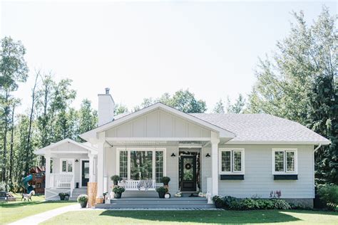 A Modern Farmhouse Style Exterior Makeover The Ginger Home