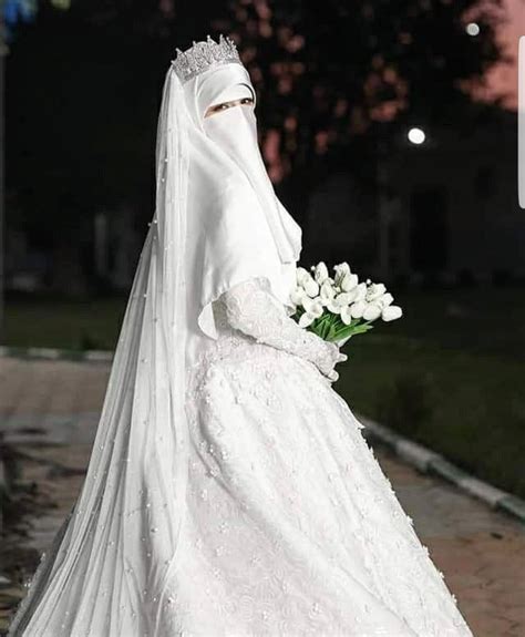 Pin On Niqab Wedding Dresses