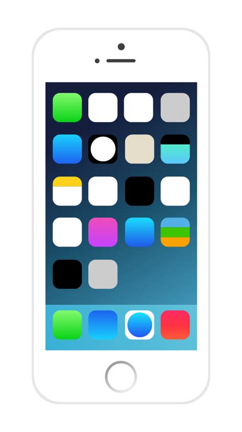 File:IPhone with icons.svg - Wikipedia gambar png