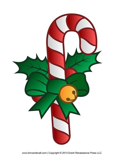 Free Candy Cane Template Printables