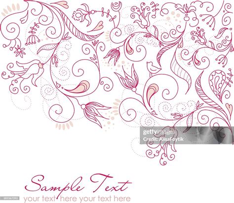 Floral Background High Res Vector Graphic Getty Images