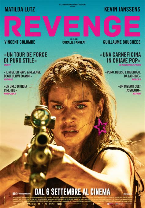 With matilda anna ingrid lutz, kevin janssens, vincent colombe, guillaume bouchède. "Revenge", il poster ufficiale del film diretto dall ...