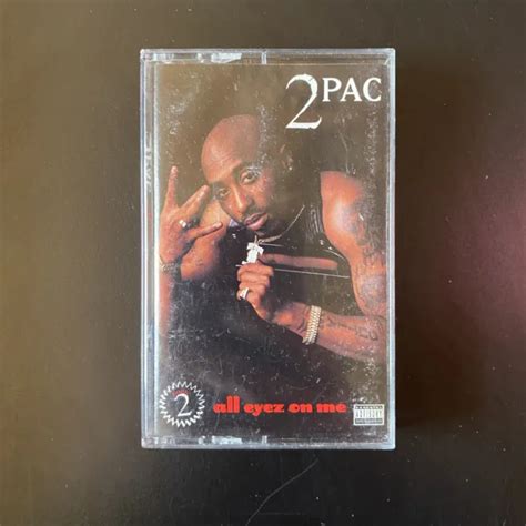 2pac Tupac Shakur All Eyez On Me Book 1 Only Cassette Tape Rap Hip Hop