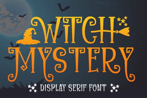 Witch Mystery Font By Creative Fabrica Fonts · Creative Fabrica
