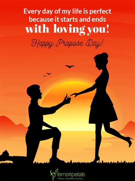 Ask your boyfriend how he feels about women proposing to gauge his potential reactions. Happy Propose Day Quotes 2020 | Romantic Propose Day Messages and Wishes - Ferns N Petals