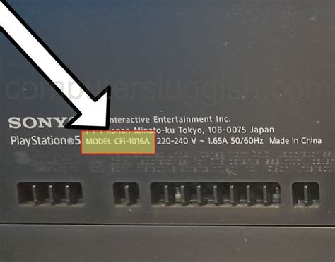 Find Model And Serial Number On Ps5 Ps5 Serial Number Location