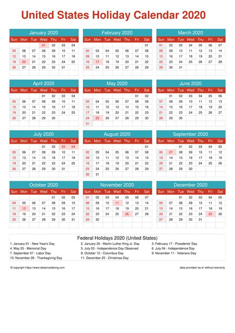2020 Holiday Calendar Usa Free Printable The Ultimate 2021 Ecommerce