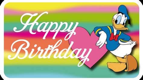 Happy Birthday Cards Donald Duck Edition Shorts Youtube