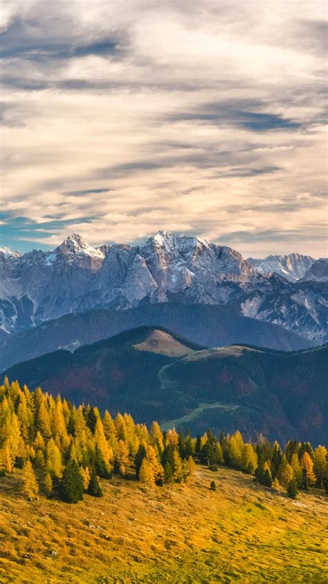 Wallpaper Alps Switzerland Mountains Trees 4k Nature